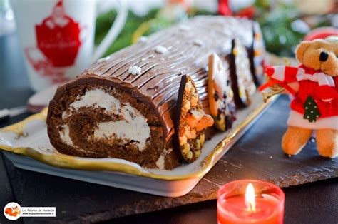 Bûche choco praliné Les Pépites de Noisette