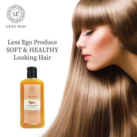 Less Ego Ginger Shampoo 500ml For Men And Women Hair Care Ginger