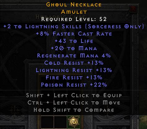 Craft Caster Amulet Lightning Sorc Topic D2jsp