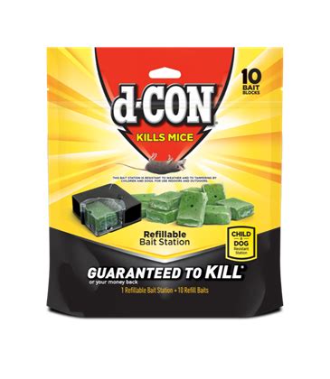 d-CON® Refillable Mouse Bait Station | d-CON