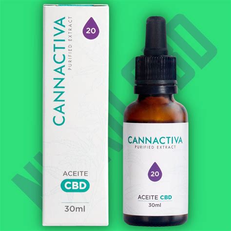 Huile de CBD purifiée CANNACTIVA à spectre complet 20 CBD 30ml