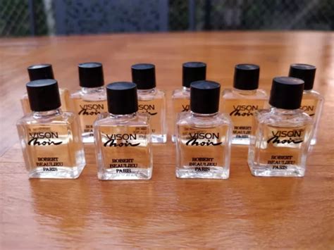 Lot De Miniatures De Parfum Robert Beaulieu Vison Noir Flacon