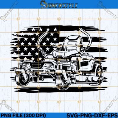 Us Lawn Mower Svg Landscaping Svg Png Dxf Eps Digital Cut File