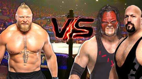 02 Vs 01 Brock Lesnar Vs The Kane The Big Show WWE Viral Full