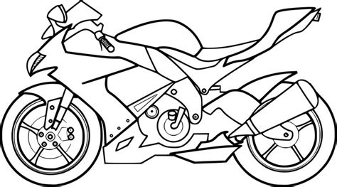 Coloriage Moto de course à imprimer sur COLORIAGES fo Coloriage moto