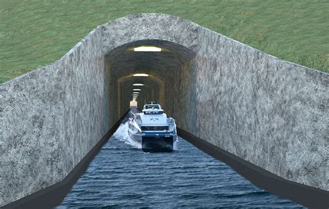 Noruega Vai Construir O 1º Túnel Para Navios Do Mundo