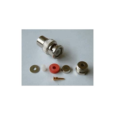 Bnc Male Soldeer Connector Clamp Rg Stuks