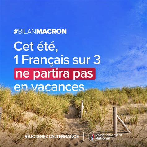 Rassemblement National on Twitter 1 Français sur 3 ne partira pas