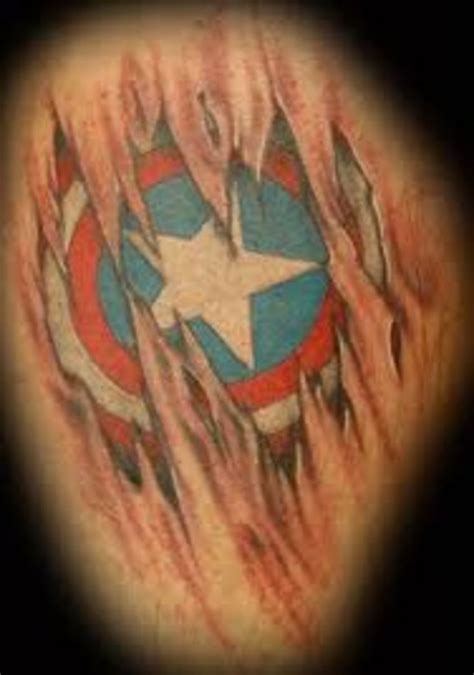 Captain America Tattoo Designs And Meanings-Captain America Tattoo Ideas And Pictures | HubPages