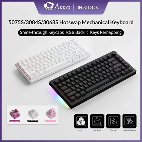 Akko Clavier De Jeu M Canique S S S S Rgb Led Rempla