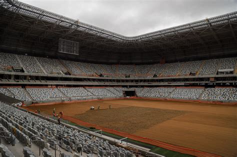 Arena Mrv Inicia Plantio Do Gramado Galo News