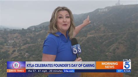 Ktla Celebrates Founders Day By Improving The Trail To The Hollywood