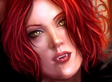 Online Crop HD Wallpaper Fantasy Vampire Creepy Face Fangs