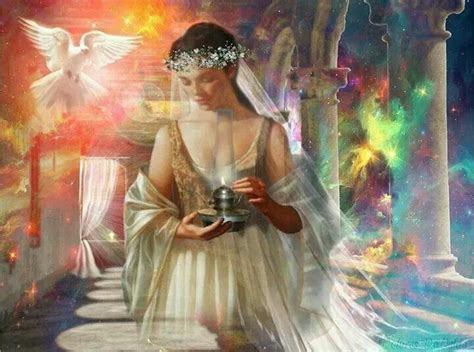 Preparing Bride Of Christ Prophetic Art Bride