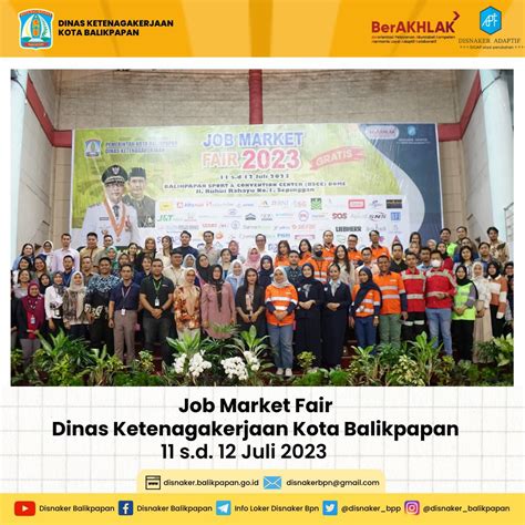 Job Market Fair JMF 2023 Di Balikpapan Sport And Convention Center BSSC