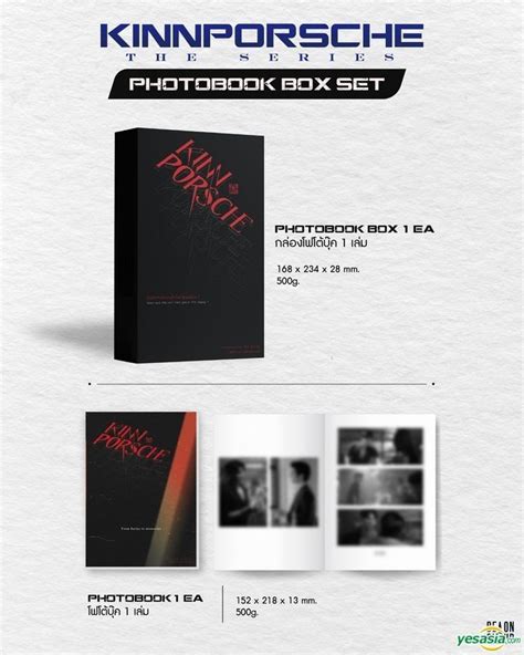 Yesasia Kinnporsche The Series Photobook Boxset Celebrity Gifts