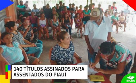 Incra On Twitter Técnicos Do Incra Estiveram No Assentamento Votorantin Em Nossa Senhora Dos