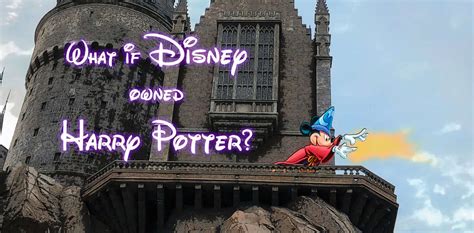 Disney Harry Potter crossovers - Wizarding World meets Walt Disney