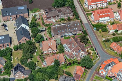 Aerial photograph Langeoog - Complex of the hotel building Hotel ...