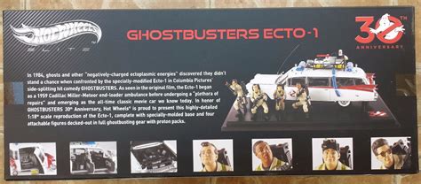 Cazafantasmas Ghostbusters Ecto 1 Hot Wheels Elite Nuevo 5 000 00 En Mercado Libre