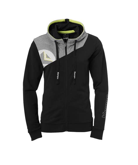 Kempa Core 2.0 Veste à capuche pour femmes Noir F01 | Sport d'équipe ...