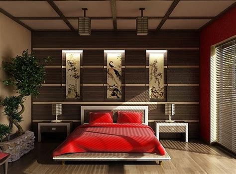 Asian Inspired Bedrooms Design Ideas Pictures