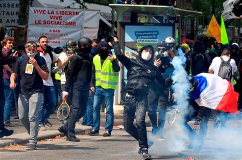 Día Del Trabajador En Francia Más De 160 Detenidos En Protestas El