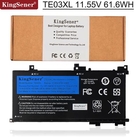 Kingsener Bater A Te Xl Para Ordenador Port Til Parte De Pc Para Hp