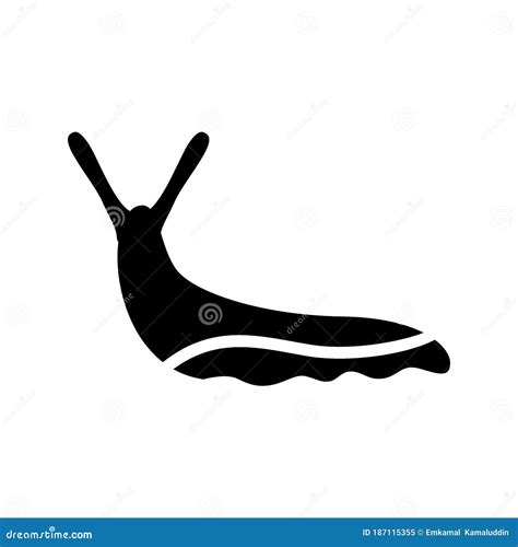 Slug Icon Or Logo Isolated Sign Symbol Vector Illustration Stock Vector