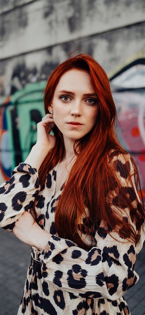 1125x2436 Redhead Girl 5k Iphone Xs Iphone 10 Iphone X Hd 4k