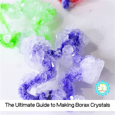 Easy Borax Crystals Science Project Perfect for a Science Fair