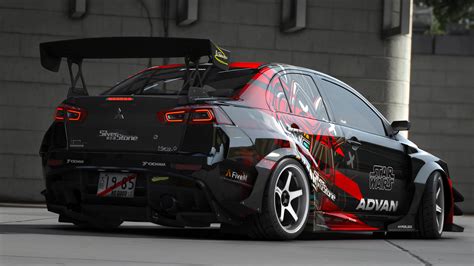 Star Wars Livery For YCA Vsoreny S Mitsubishi Lancer Evolution X CZ4A