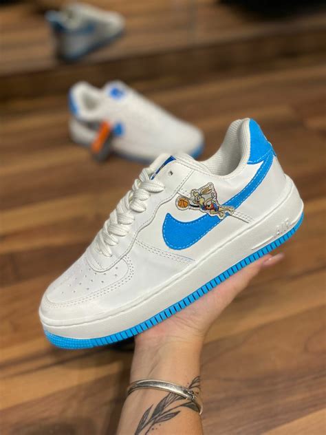 Lan Amento Nike Air Force Couro Premium Tenis No Atacado Direto Da