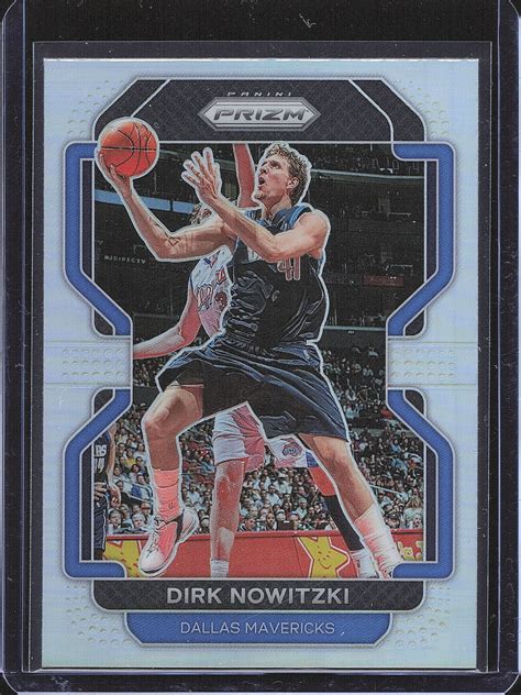 Dirk Nowitzki 2021 22 Panini Prizm Silver Holo SP 289 Mavericks EBay