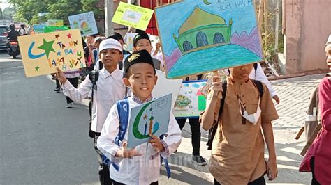 Pawai Peringati Tahun Baru Islam 1 Muharram 1444 H Di Tangerang Foto 4