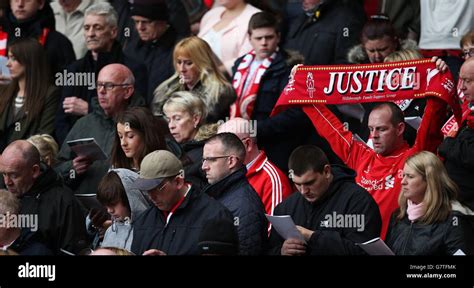 Hillsborough disaster memorial service Stock Photo - Alamy