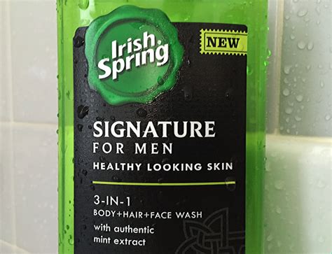 Clean Up Your Act With Irish Spring Signature From GoFatherhood