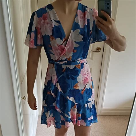 Dotti Floral Summer Dress Size 12 Depop