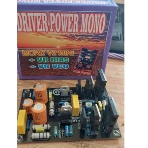 Jual Kit Driver Power Low Sub Mcrd V Pcb Fiber Glas Shopee Indonesia