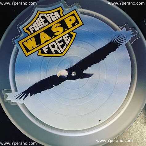 Wasp Forever Free 12 Eagle Edit Special Cut To Shape Picture Disc