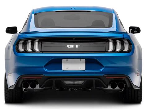 Mustang Renegade Series Sequential LED Tail Lights Gloss Black Housing