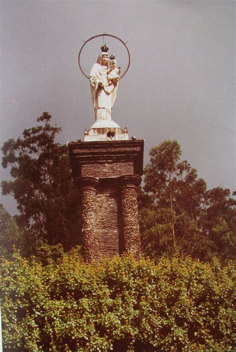 Nossa Senhora Da Paz 1925 Terreiro Da Luta Monte Funchal Ilha Da