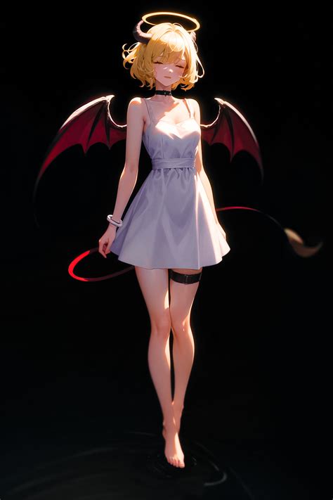 Ai Art I I Angel Devil By Zhang Pixai Anime Ai Art Generator Hot Sex