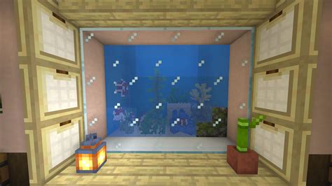 How To Make A Fish Tank In Minecraft