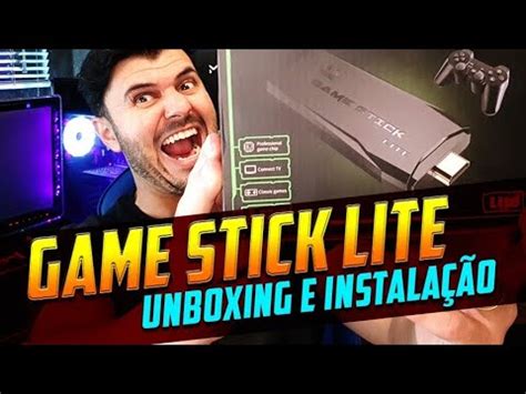 Unboxing Do Game Stick Lite K E Como Instalar Youtube