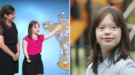 Woman With Downs Syndromes Dream Of Presenting The Weather Comes True