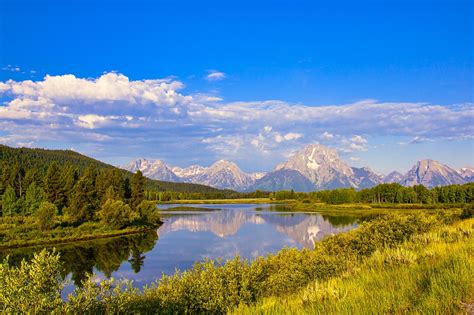 Lake Mountains Grand Teton Free Photo On Pixabay