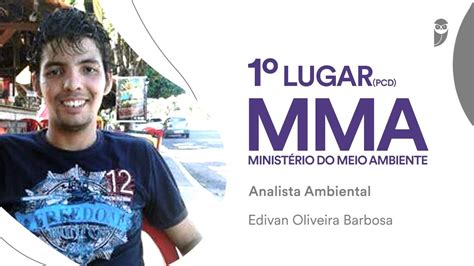 MMA Conheça a história do Edivan Oliveira aprovado em 1ºlugar PCD