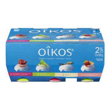 Oikos 2 Assorted Flavours Greek Yogurt Metro