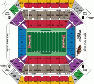 3d Seating Chart Raymond James Stadium - Stadium Seating Chart